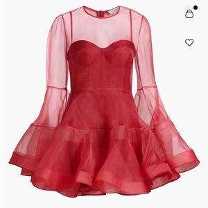 Zimmermann Scarlet Formal Dress